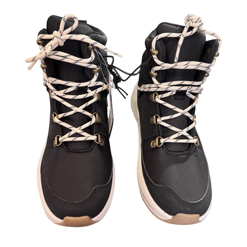 Universal Thread Boots Women Sz 6 Black Norah Water Repellent Winter Hiking NEW‎
